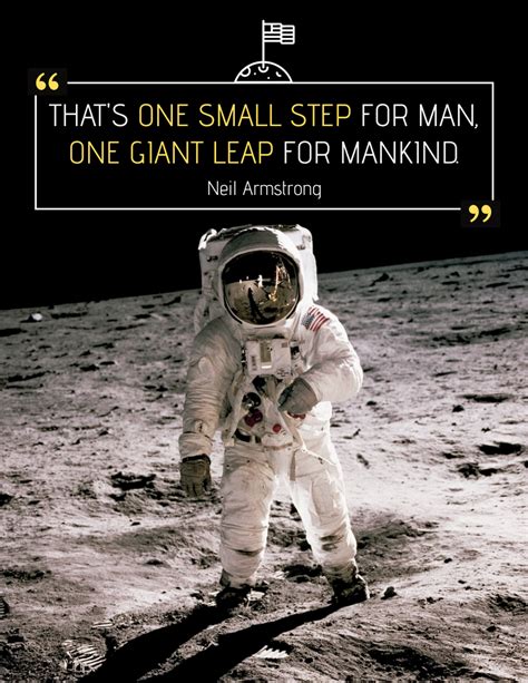 Jun 5, 2013 ... After becoming the first person to step on the moon in 1969, Armstrong said what was heard as: “That's one small step for man; one giant leap ...